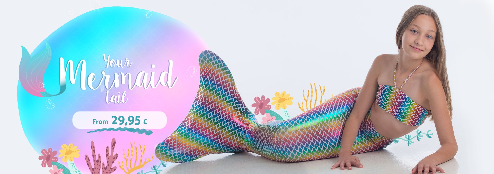 Your mermaid tail from 29,95